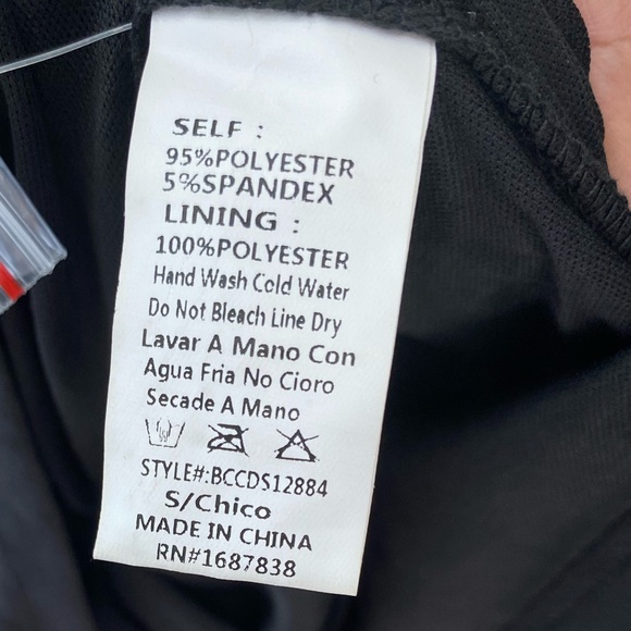 Mesh Diamonds Maxi Dress Black - Picture 5 of 5